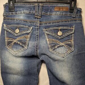Chams Boys Size 16 Blue Jeans Denim Pants